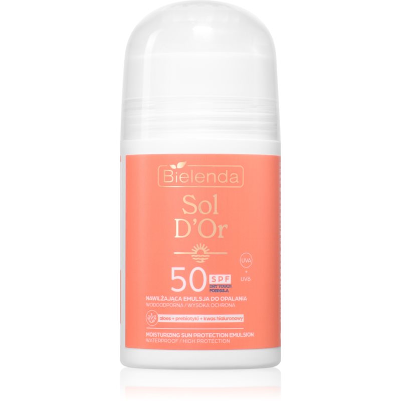 Bielenda Sol D’or emulsión solar roll-on SPF 50 100 ml